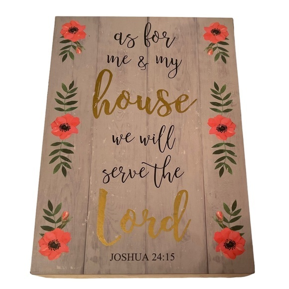 Belle Maison Other - Belle Madison Art Box Joshua 24:15 NWOT